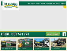 Tablet Screenshot of jrrichards.com.au